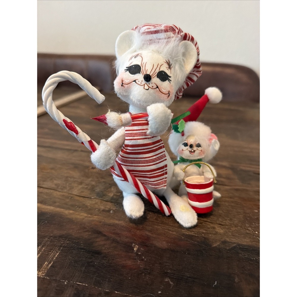 ANNALEE 2009 CANDY CANE PALS 6"